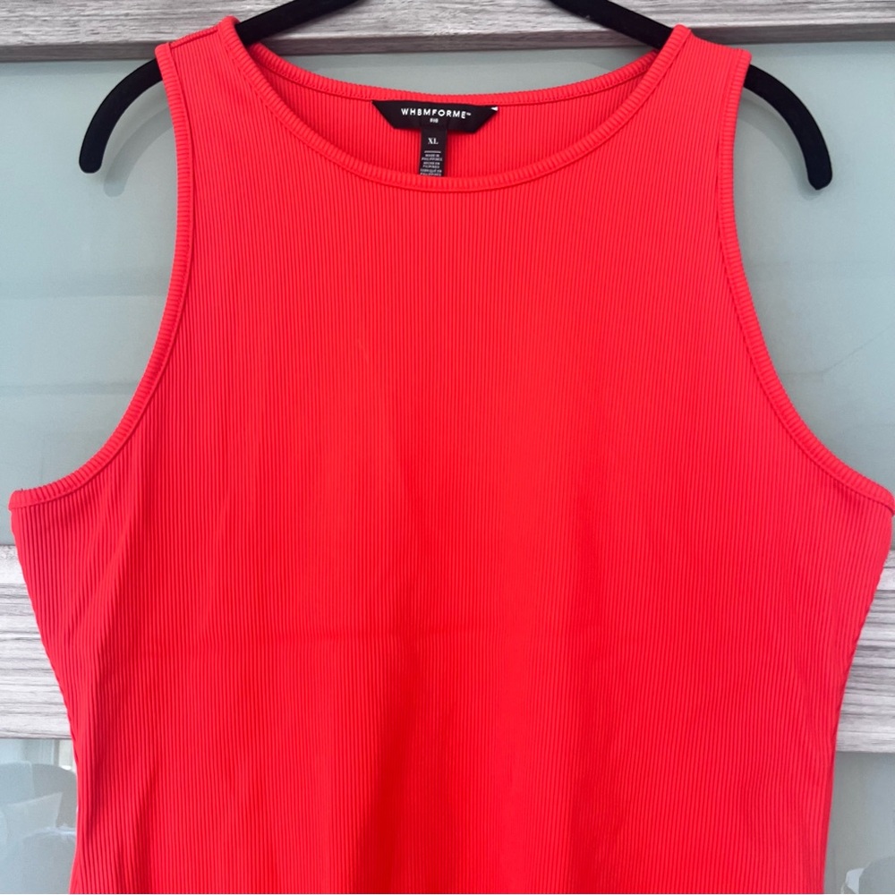 WHBM Forme Ribbed tank (mango) - Picture 3 of 4